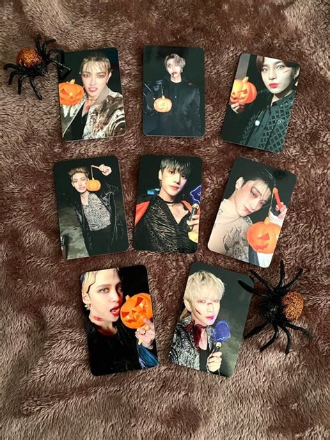 Ateez Halloween Kpop Photocards Etsy