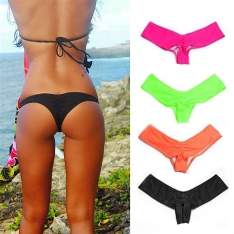 Buy Hot Sale Sexy Women Bikini Swimwear Thongs Bottom
