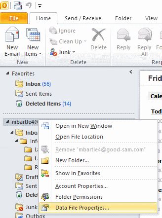 To fix outlook mailbox full error, you can get rid of large outlook emails and attachments. Outlook 2019/365: Fix "Your mailbox is over its size limit ...