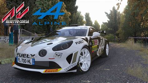 Assetto Corsa Alpine A R Gt Rally Track Youtube