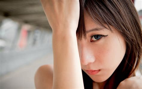 Asian Girl Eyes Wallpaper Hd Girls 4k Wallpapers Images And