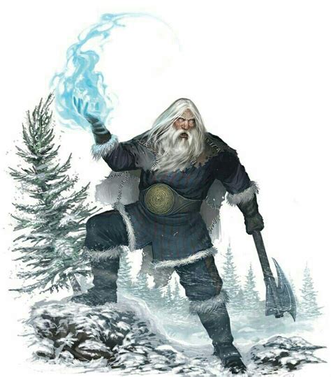 Frost Magus Viking Pathfinder Pfrpg Dnd Dandd D20 Fantasy Dungeons