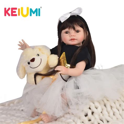 Keiumi 22realistic Reborn Doll Soft Silicone Vinyl Reborn Baby Doll