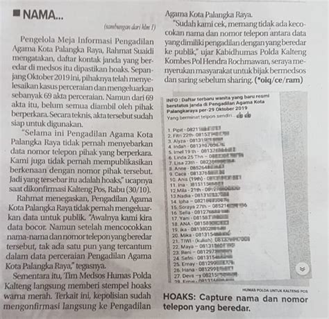 Silakan konfirmasi di chat bantuan atau email hello@flip.id dengan menginfokan nomor hp yang kakak daftarkan agar dapat tim kami cek dan bantu verifikasinya. Nomor Hp Kalimantan / Kode Area Telepon Wilayah Kalimantan Langit Dunia : Cara lacak nomor hp ...