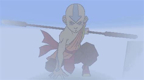 Avatar The Last Airbender Aang Pixel Art Youtube