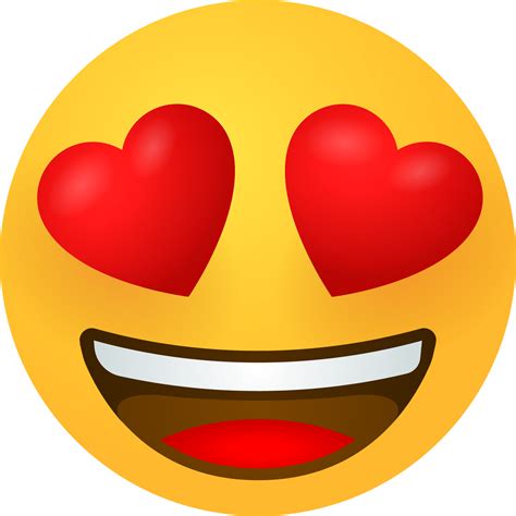 Smiling Face With Heart Eyes Emoji Emoji Download For Free Iconduck