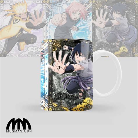 Anime Mugs Mugmania Naruto Naruto Sakura Sasuke Mugs 11oz
