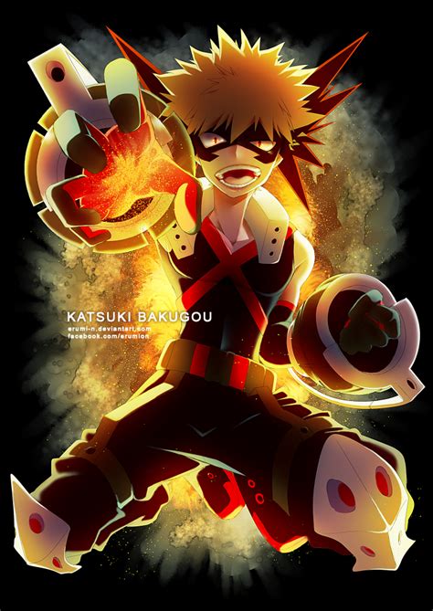 My Hero Academia Katsuki Bakugou By Erumi N On Deviantart
