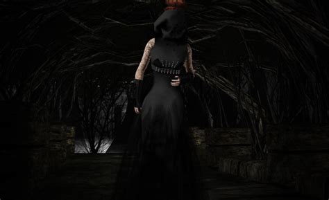 Masaüstü Siyah Karanlık Olgu Elbise Kız Goth