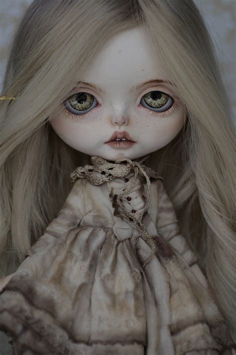 Sold Custom Ooak Blythe Art Doll Etsy