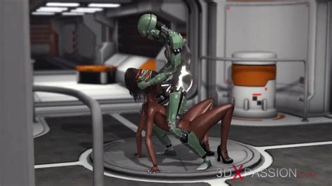 Sex On The Exoplanet Sci Fi Android Fucks Hard A Hot Black Girl In The Base Camp Xxx Mobile