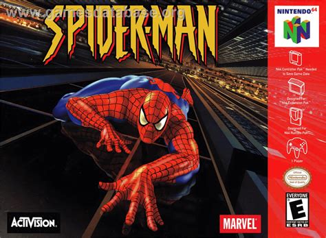Spider Man Nintendo N64 Games Database