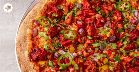 Butter Chicken Pizza Cheesy Delight With Authentic Indian Flavors Rapizza
