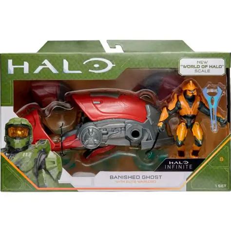 Halo Infinite Mongoose With Master Chief Banished Ghost With Elite