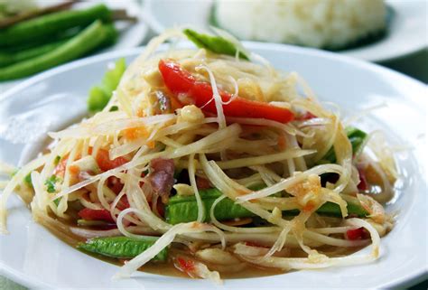 Bekijk het menu van som tam thai uit amsterdam en bestel gelijk je favoriete gerechten online. Spicy Thai Papaya Salad Recipe (Som Tam Thai) » Temple of Thai