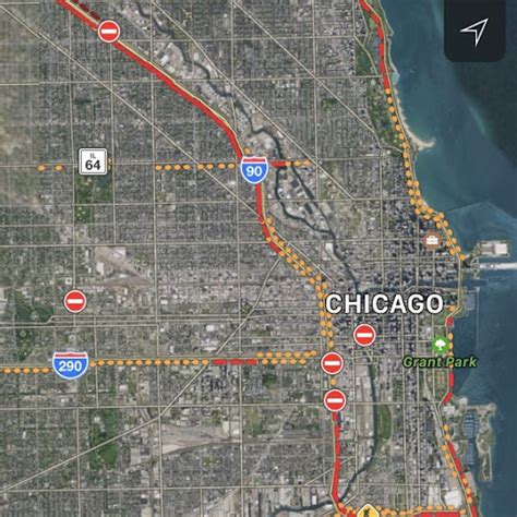 Live Chicago Traffic Report Map