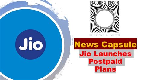 Get more out of your smartphone by adding high speed data bundles to your postpaid plan. Jio Launches Postpaid Plan - YouTube