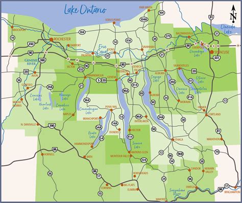 Volba Skříňka Obývací Pokoj Finger Lakes Area Map Napětí Terorismus Klíště