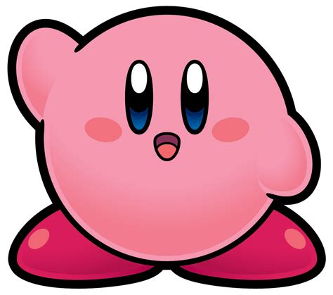 Kirby Character With Unique Head Design