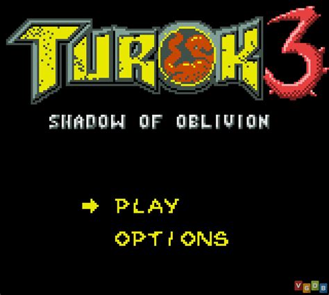 Turok Shadow Of Oblivion Vgdb V Deo Game Data Base