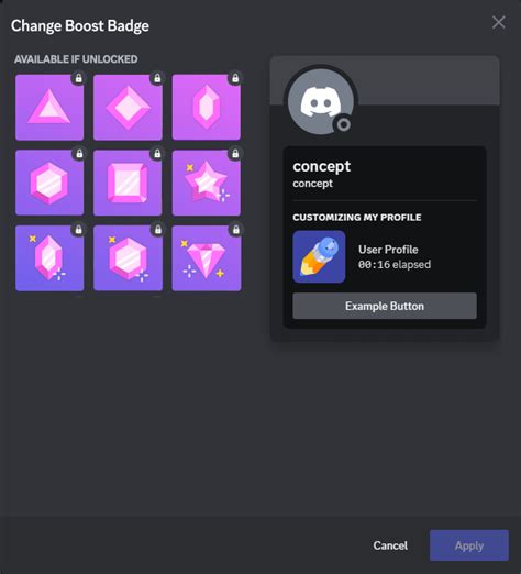 Changing Boost Badge Discord