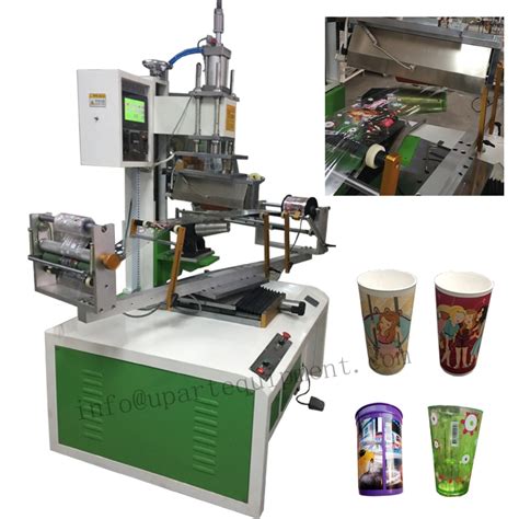Connical Heat Transfer Printing Machine For Multicolors Label In
