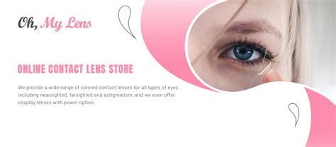 Contact Lens Online Store Oh My Lens