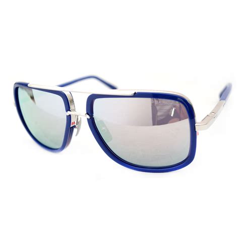 Dita Dita Mach One Sunglasses Drx 2030 J Blu Slv 59 Blue Shiny