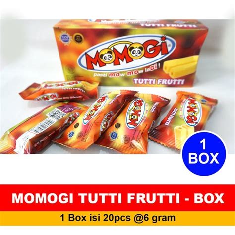 Jual Snack Momogi Tutti Frutti Kemasan Box Momogi Tutti Frutti Box Di