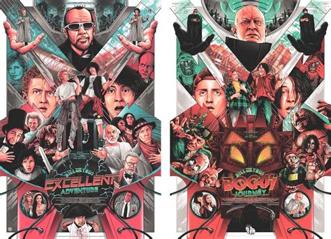 This New Bill And Ted Poster Is Truly Excellent Adventure Print