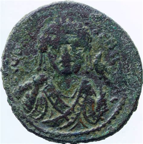 Byzantine Empire Maurice Tiberius 582 602 Ad Ae Follis Catawiki