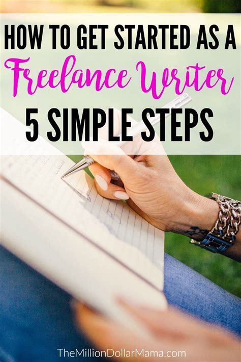 how to get started as a freelance writer 5 simple steps writer freelance writer make money
