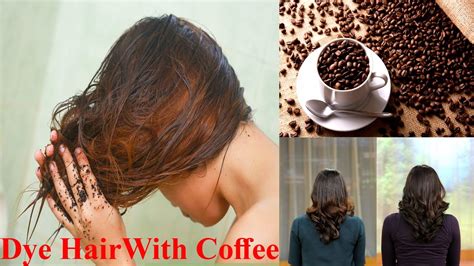 Easy Steps Dying Hair With Coffee Before And After Naturally Youtube