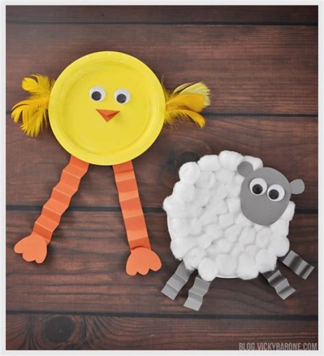 10 Fun Easter Crafts For Kids Blissfully Domestic