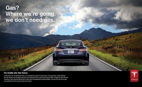 Tesla Ad Print For More Check Out Tesla Go