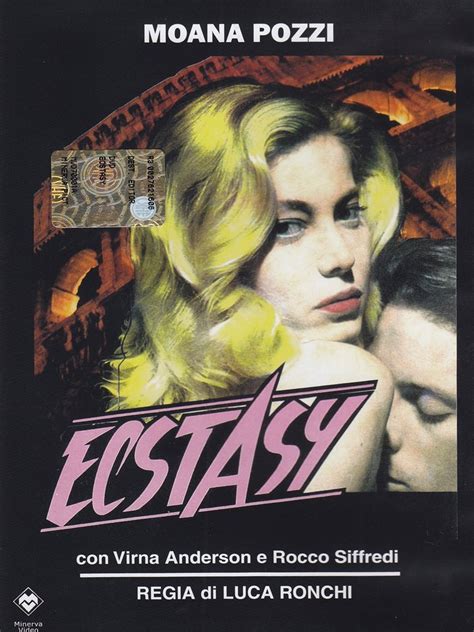 Ecstasy Italia Dvd Amazon Es Moana Pozzi Luca Ronchi Pel Culas Y Tv