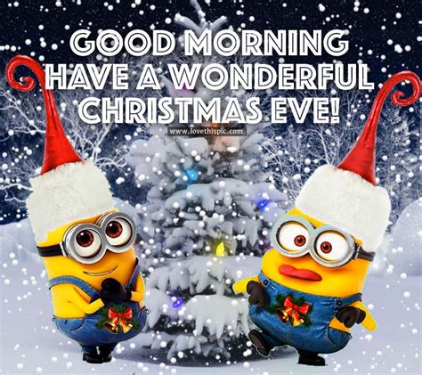 Good Morning Have A Wonderful Christmas Eve Pictures Photos And