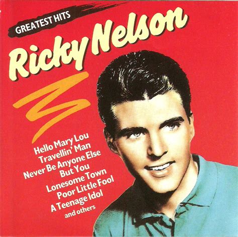 Ricky Nelson Greatest Hits Vinyl Records Lp Cd On Cdandlp