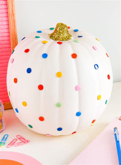 How To Make A Diy Push Pin Pumpkin For Halloween The Crafted Life