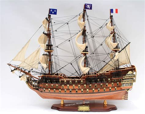 Royal Louis 1779 Museum Quality Tall Ship Model 35 Handcrafted Wooden