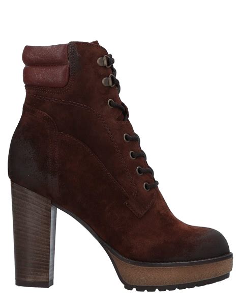 Manas Ankle Boots In Brown Lyst