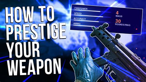How To Prestige Your Weapon In Black Ops Cold War Youtube