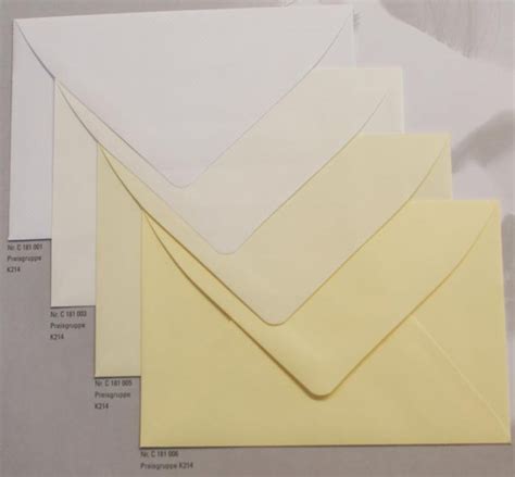 Briefumschlag 18x12 Cm Weiß Nassklebung Prc181001 Kuverts