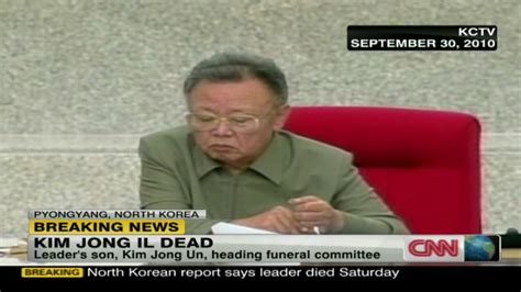 North Korean Leader Kim Jong Il Dead After Heart Attack State Media
