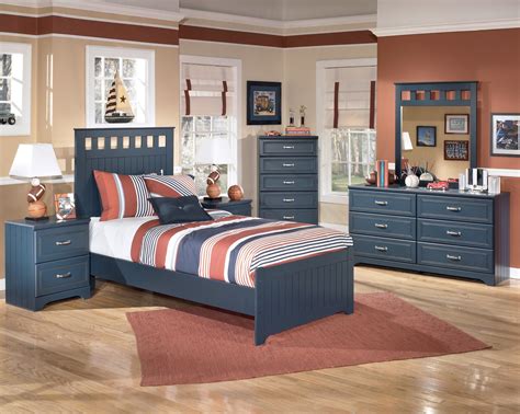 Use incense, candles, potpourri or a different scent. Leo Youth Panel Bedroom Set from Ashley (B103-51 ...