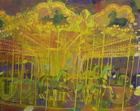 Lot 562 Carousel An Acrylic By Andrei Bludov