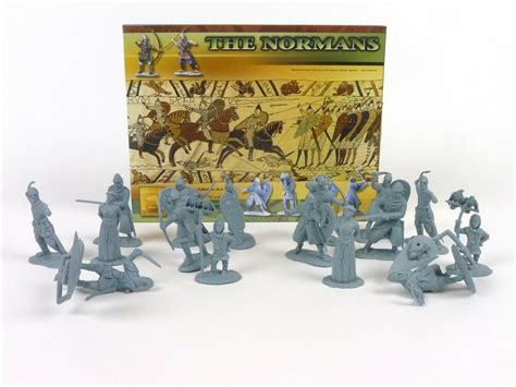 Conte Collectibles Normans Plastic Figures 54mm Toy Soldiers Set 1 Ebay