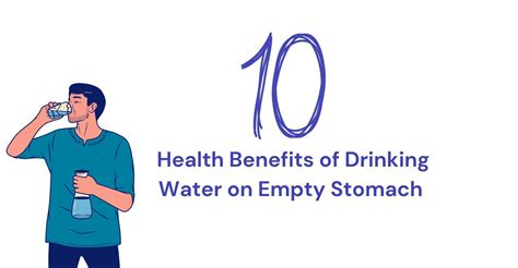 10 Health Benefits Of Drinking Water On Empty Stomach