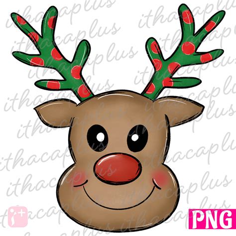 Rudolph Face Clip Art