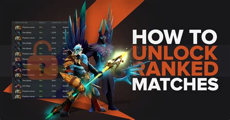 how to unlock ranked matches in dota 2 easily tgg